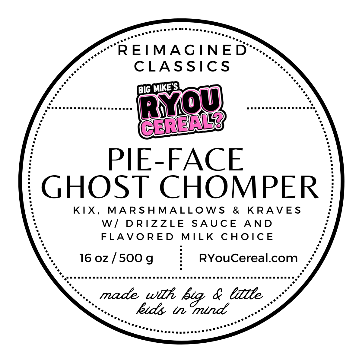 Pie-Face Ghost Chomper